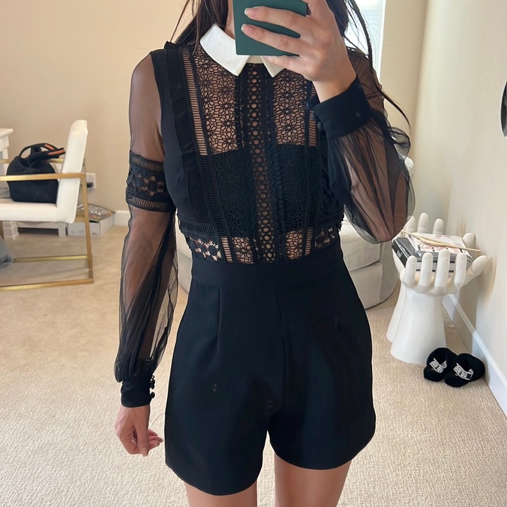 Self Portrait Romper